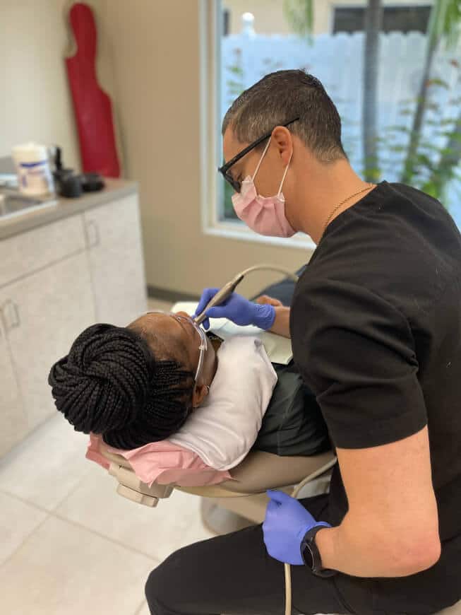 performing emergency dental work at our pinellas park office.